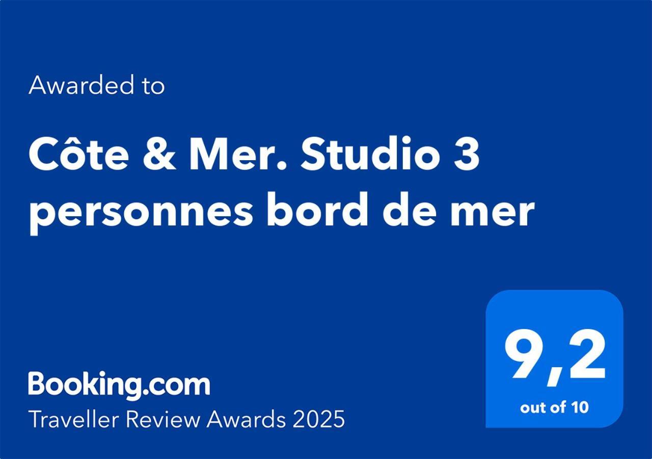 Cote & Mer. Studio 3 Personnes Bord De Mer Sangatte Exterior foto
